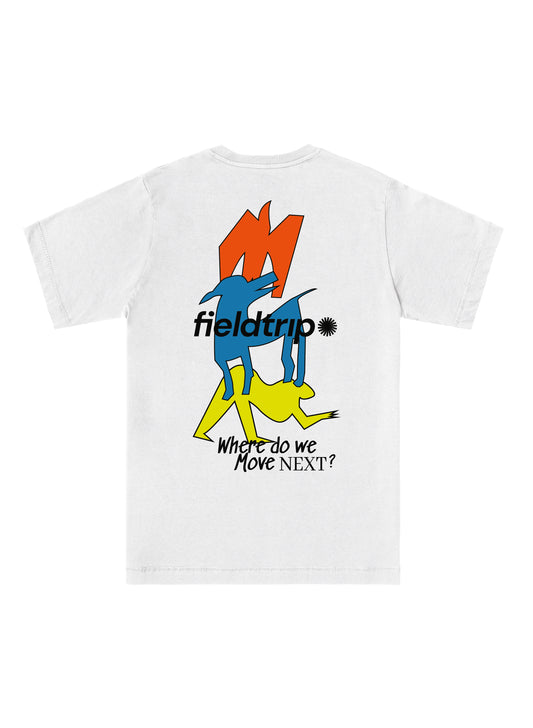 Field Trip - Animal T-shirt - White