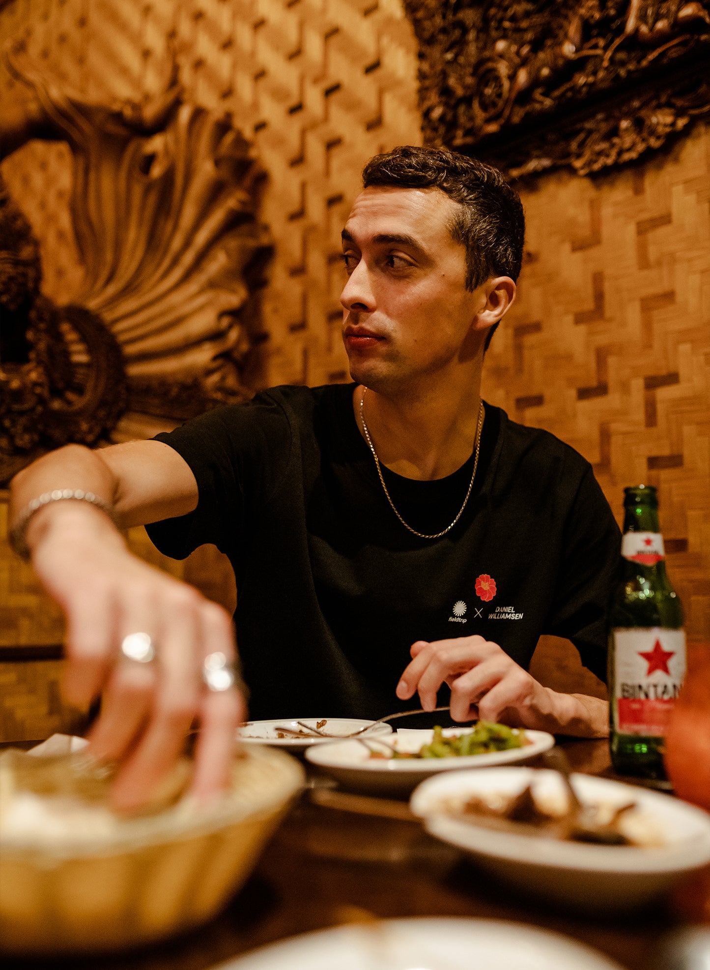 Field Trip x Daniel Williamsen T-shirt - Black