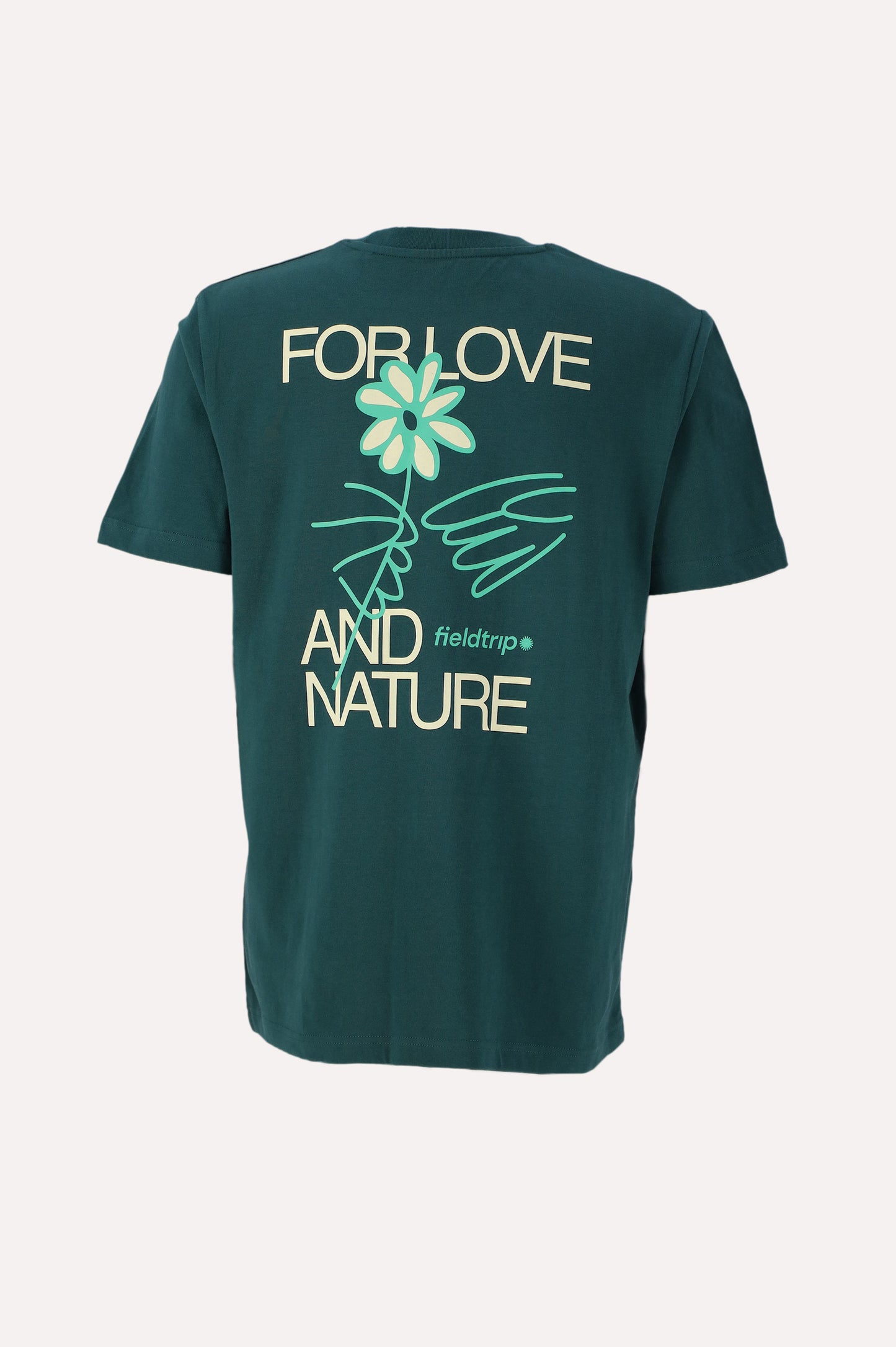 Field Trip - For Love and Nature T-shirt - Dark Green