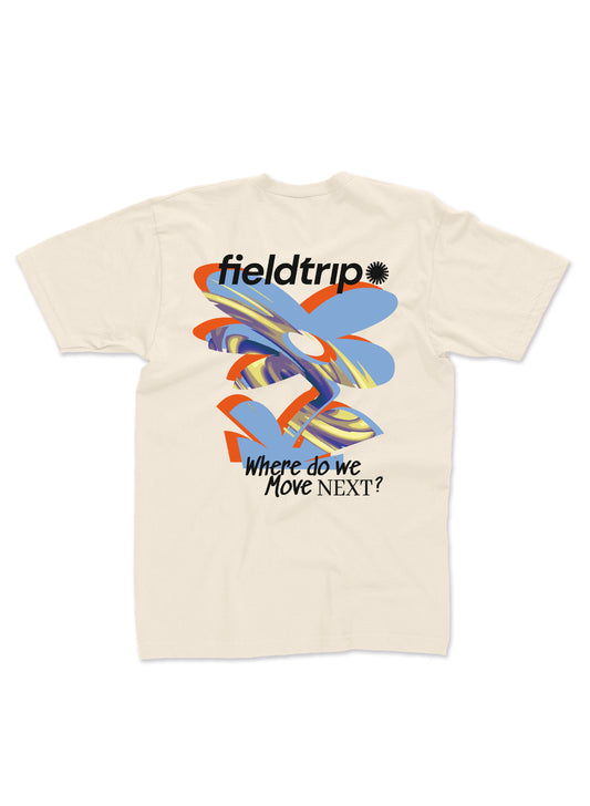 Field Trip - Flower T-shirt - Off White