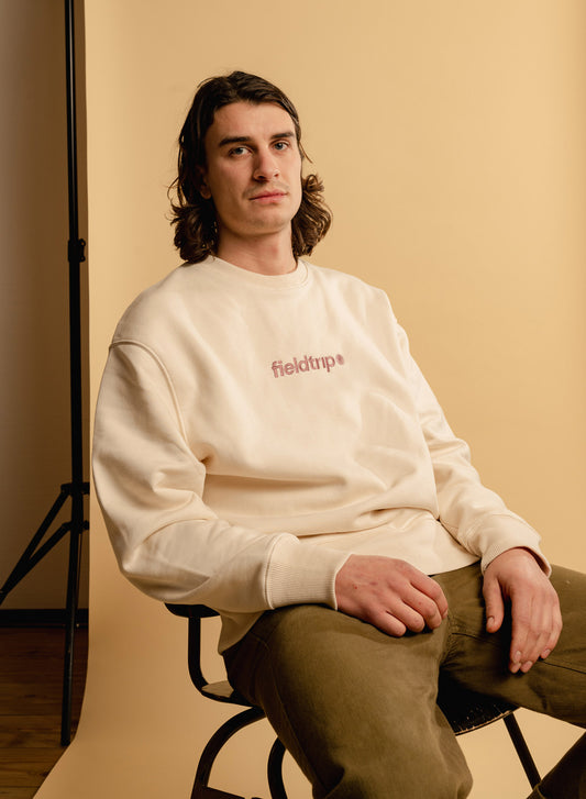 Field Trip - Logo sweater - Off White