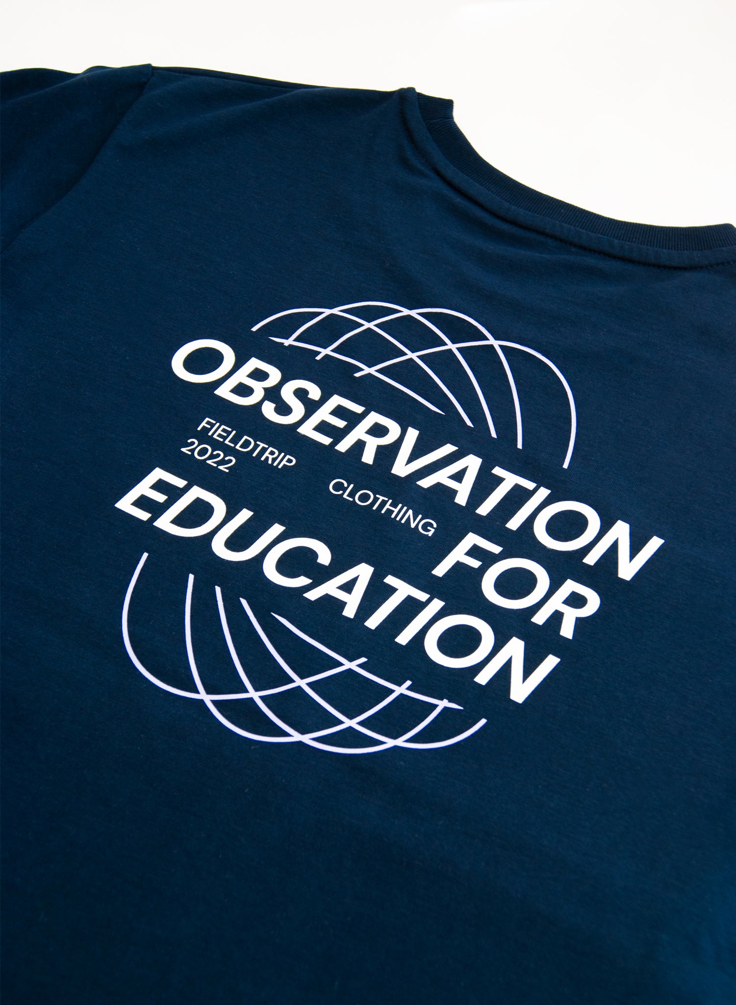 Field Trip - Observation For Education T-shirt - Navy Blue